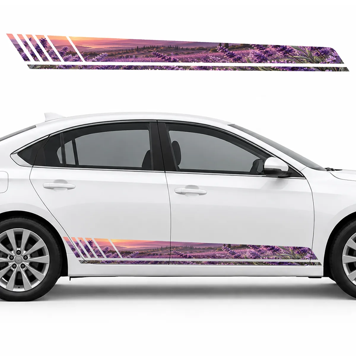 Lavender Horizon in Violet Shadows GT racing side door, view 2 of 4