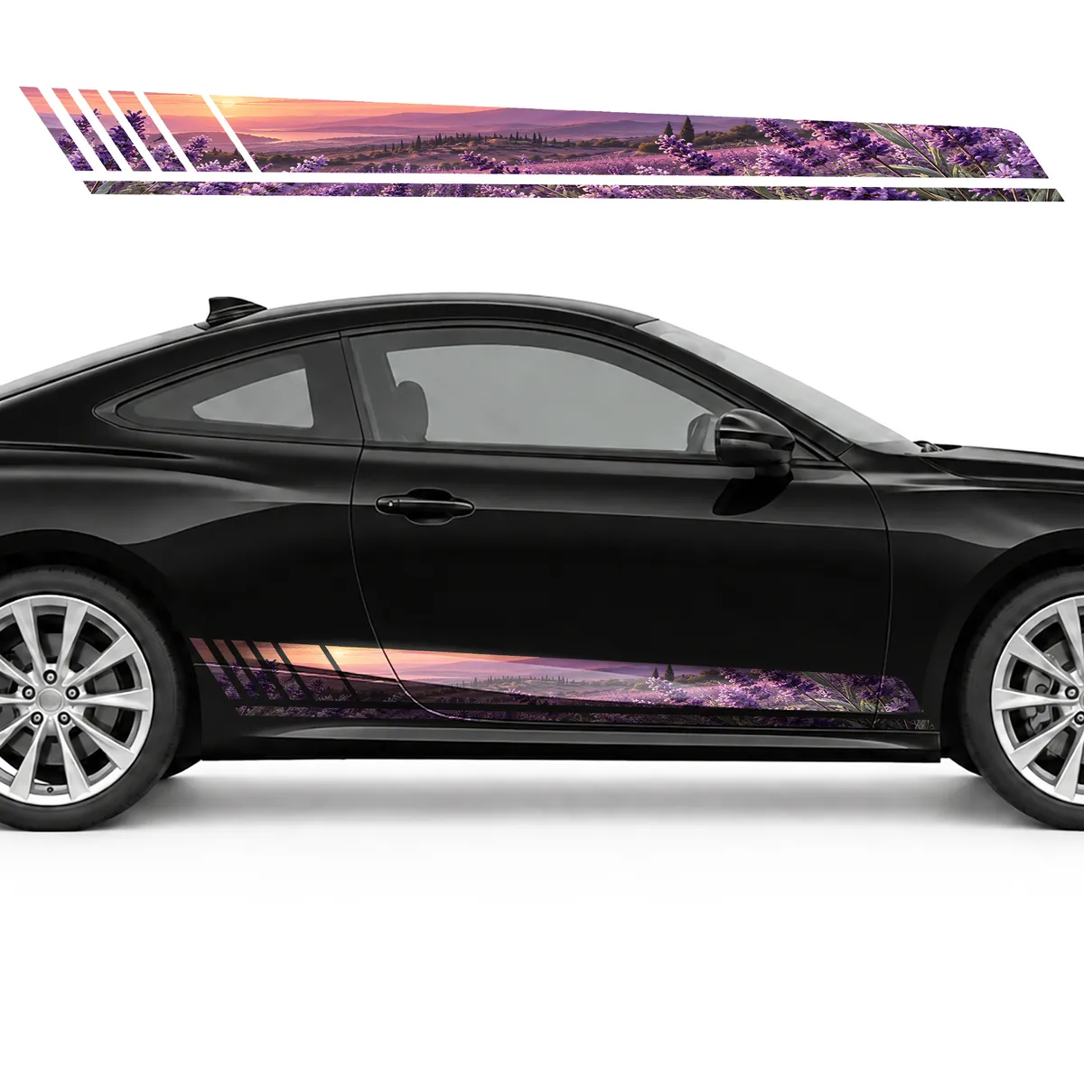 Lavender Horizon in Violet Shadows GT racing side door, view 4 of 4