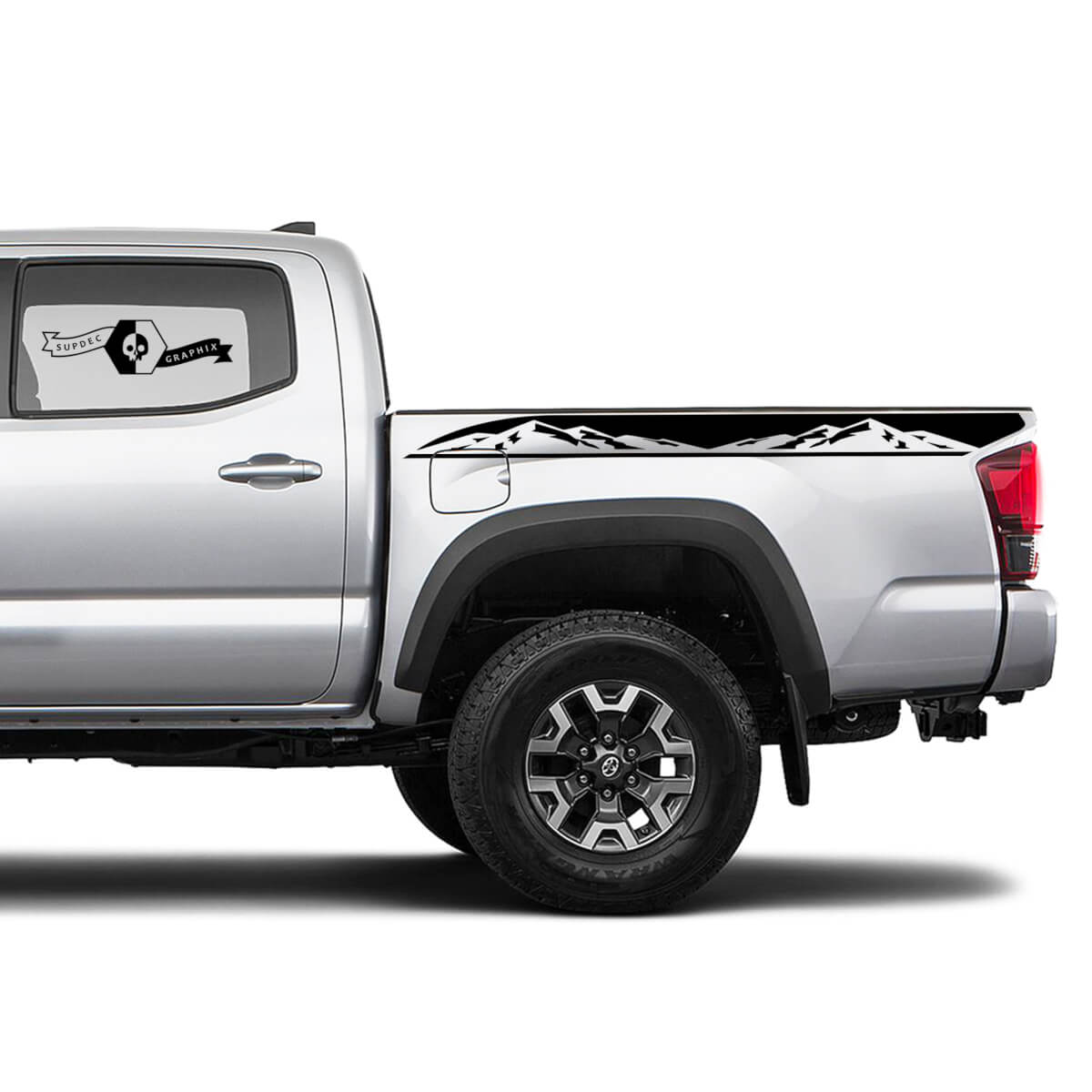 Mountains Style for Side Truck Decals Stickers for Tacoma Tundra Hilux 4Runner