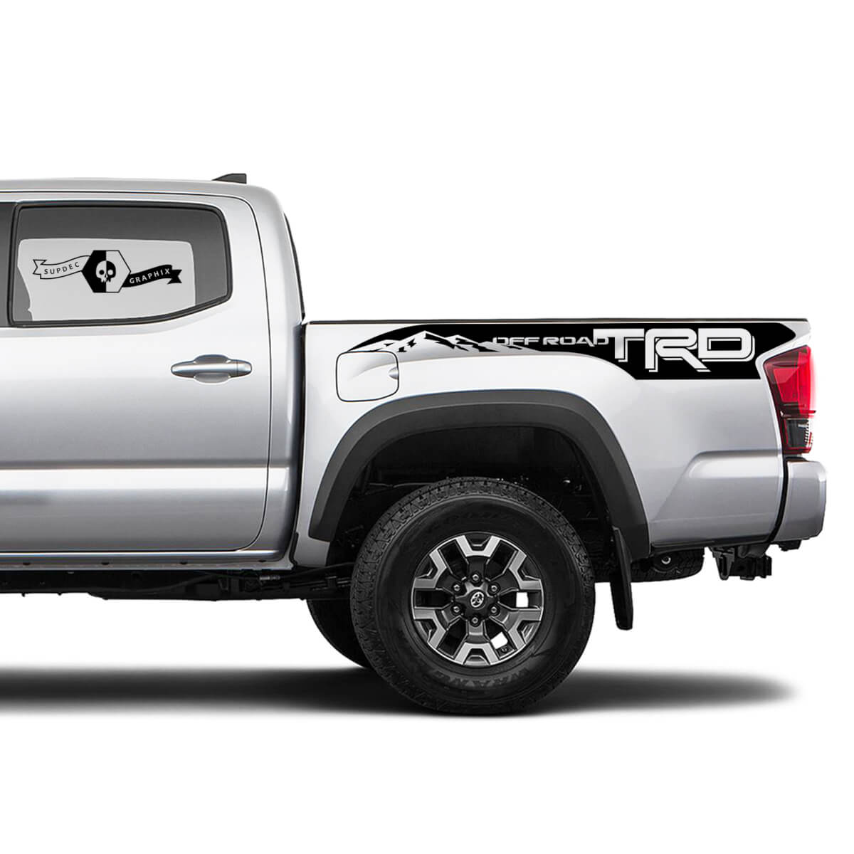 TRD off road Mountains Style for Side Truck Decals Stickers for Tacoma Tundra Hilux 4Runner