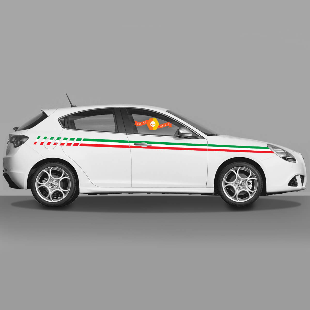 Stripes for ​Alfa Romeo Giulietta Italy Graphics and Decals 2