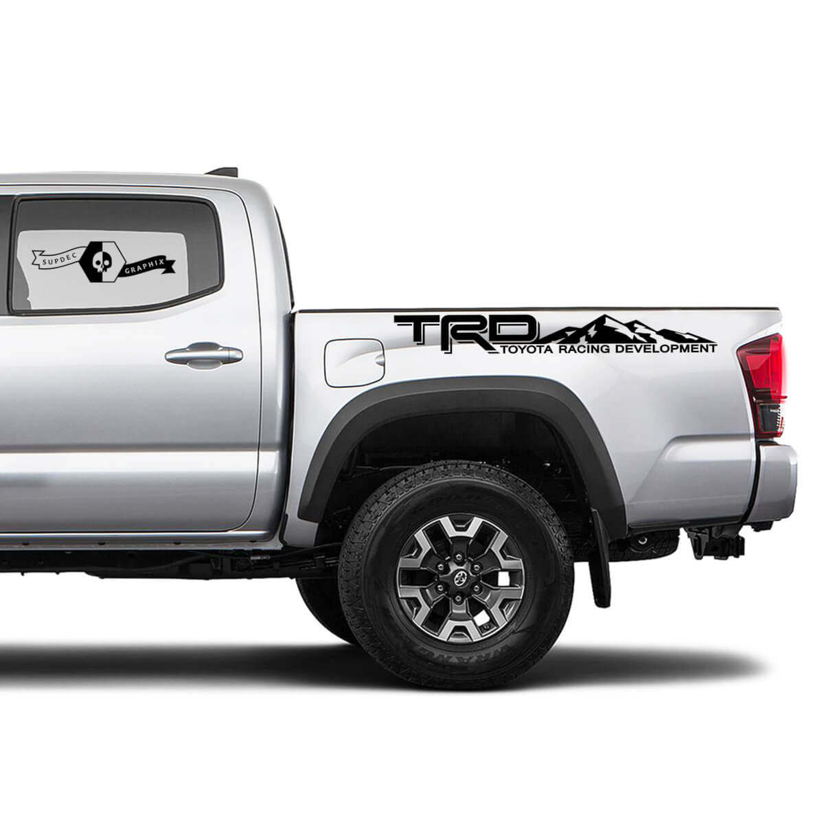 TRD off road Mountains Style for Side Truck Decals Stickers for Tacoma Tundra Hilux 4Runner #3