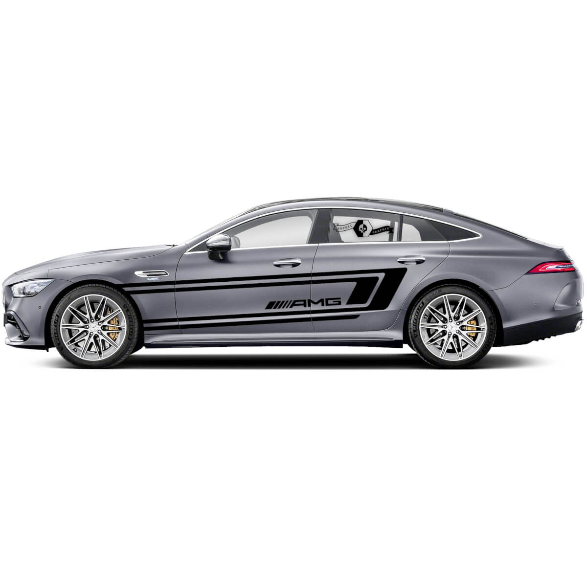 Side stripes for Mercedes Benz Graphics Vinyl Decals Stickers 2