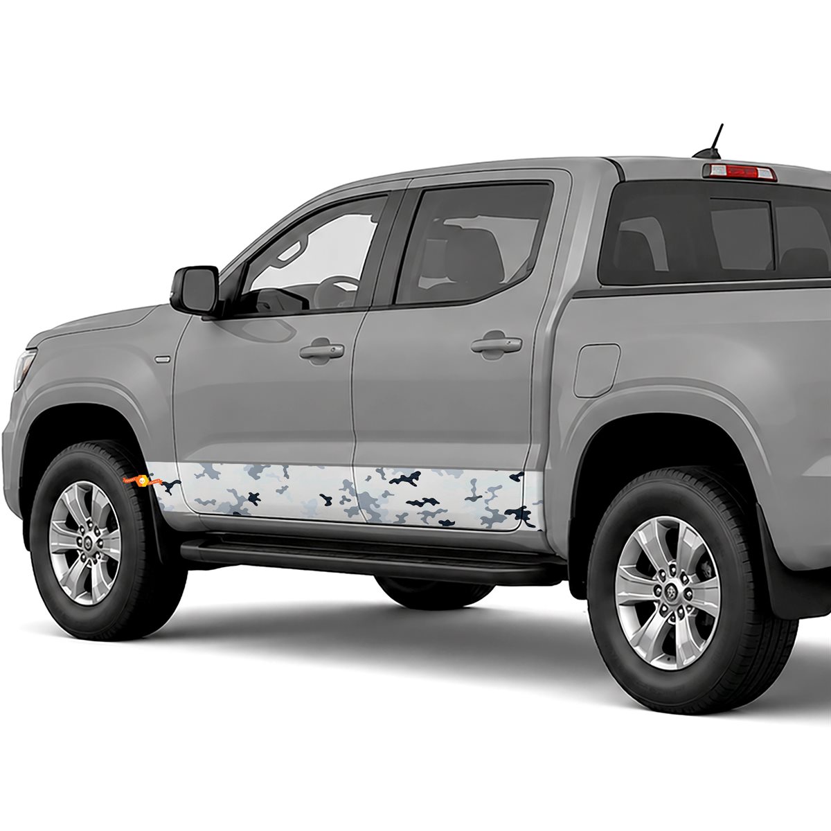Snow Camouflage side stripes rocker panel decals stickers for Trucks