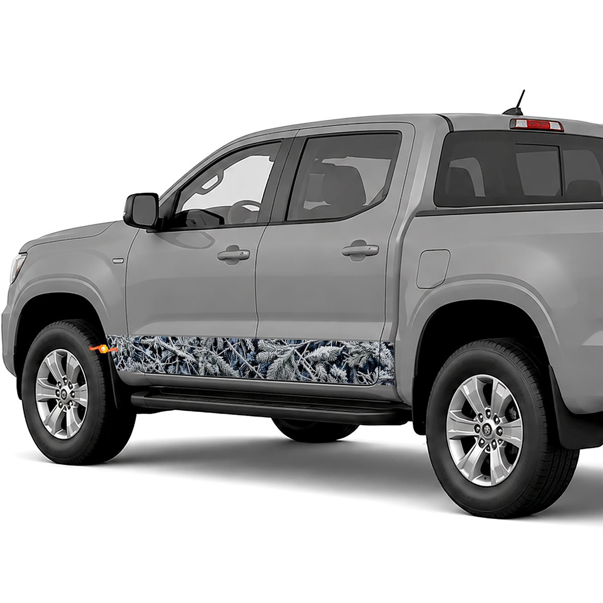 Frosted Forest Camouflage side stripes rocker panel decals stickers for Trucks