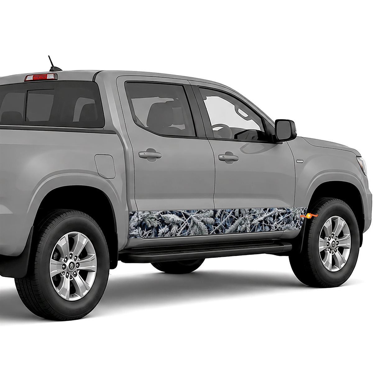 Frosted Forest Camouflage side stripes rocker panel decals, view 2 of 2