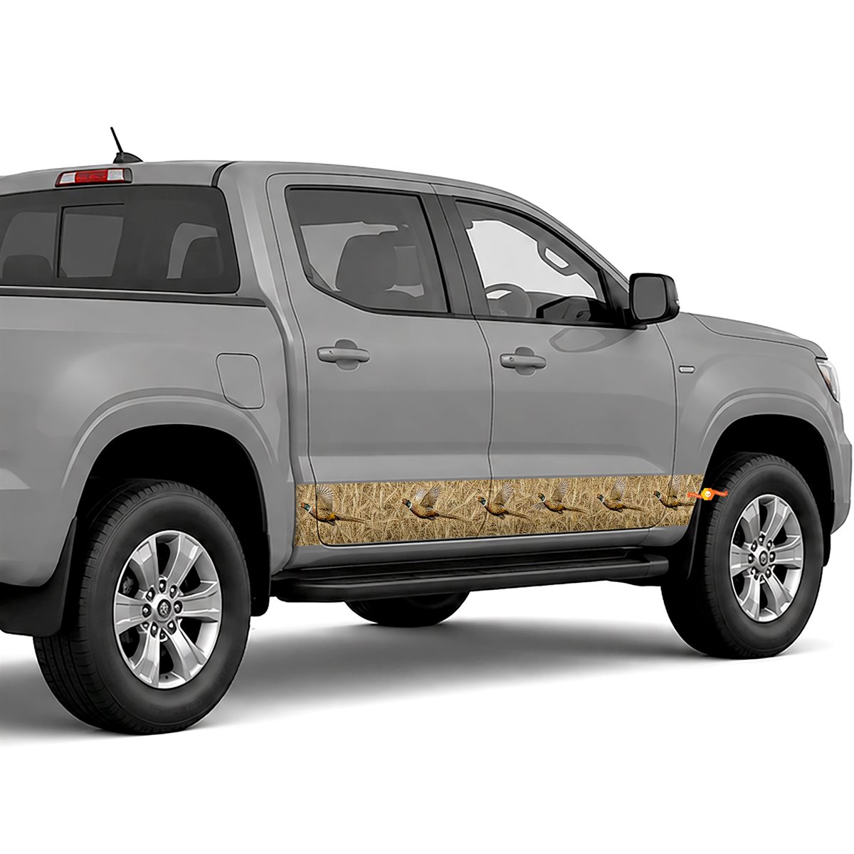 Pheasant Hunting Camouflage side stripes rocker panel, view 2 of 2