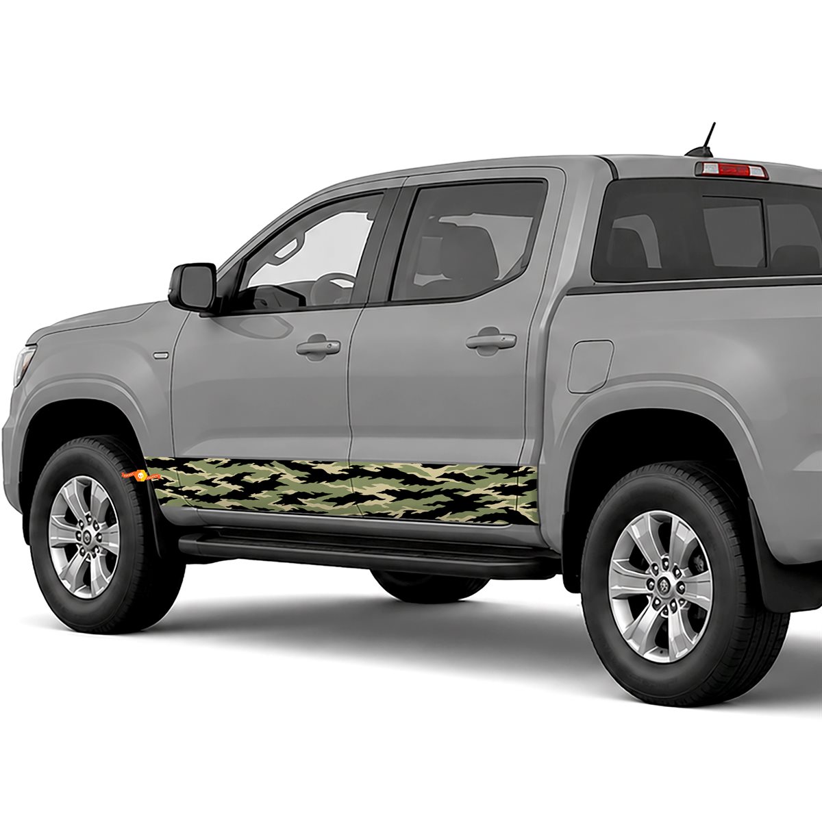 Tiger Stripe Camouflage side stripes rocker panel decals stickers for Trucks