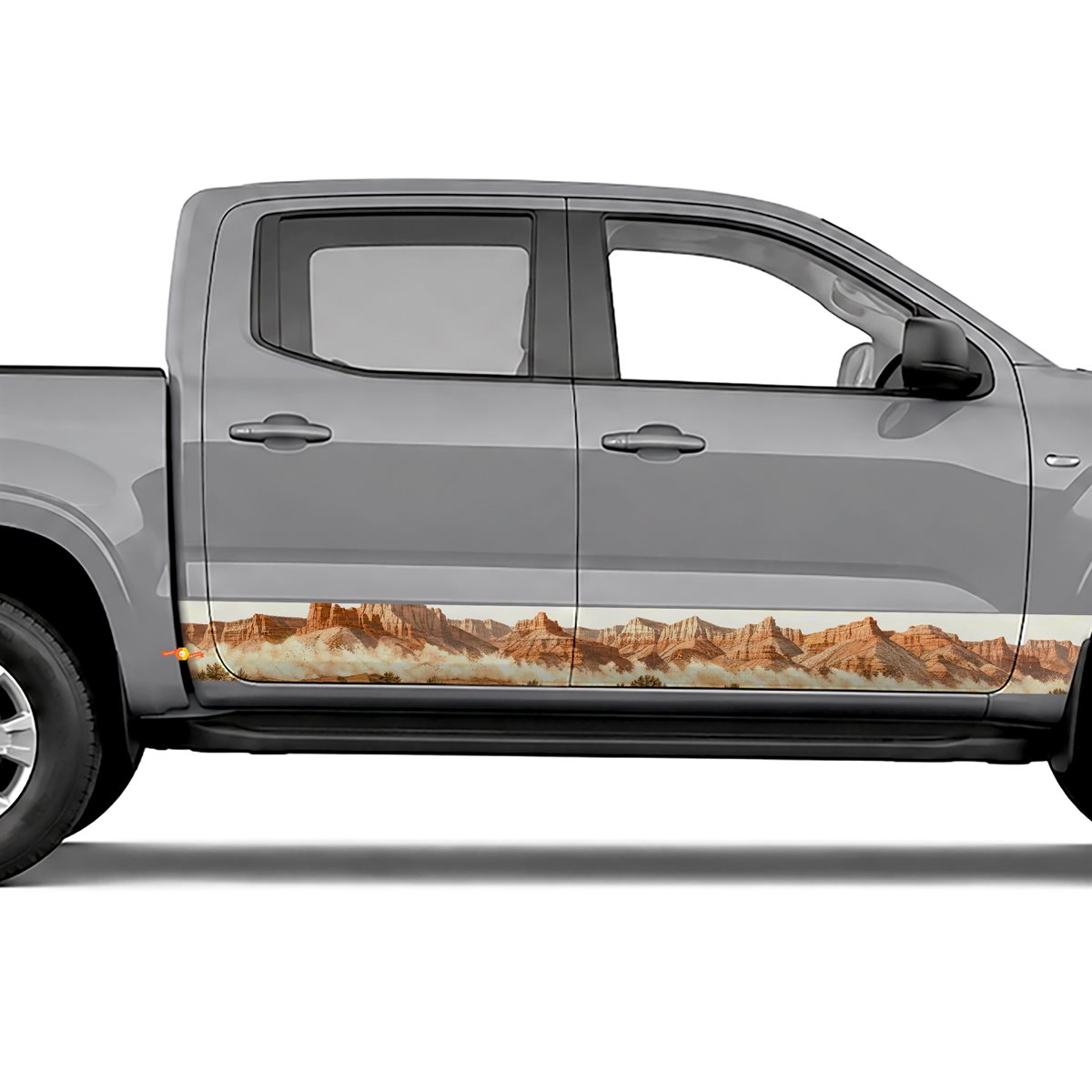 Canyon Dust Trail side stripes rocker panel decals stickers, view 2 of 4