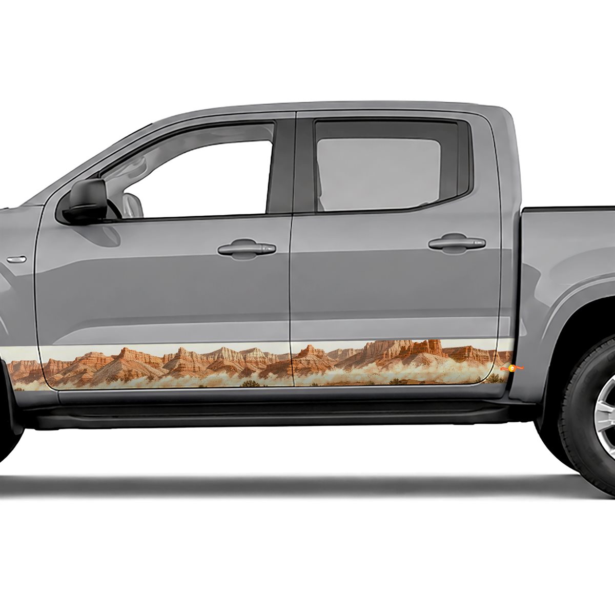 Canyon Dust Trail side stripes rocker panel decals stickers, view 4 of 4