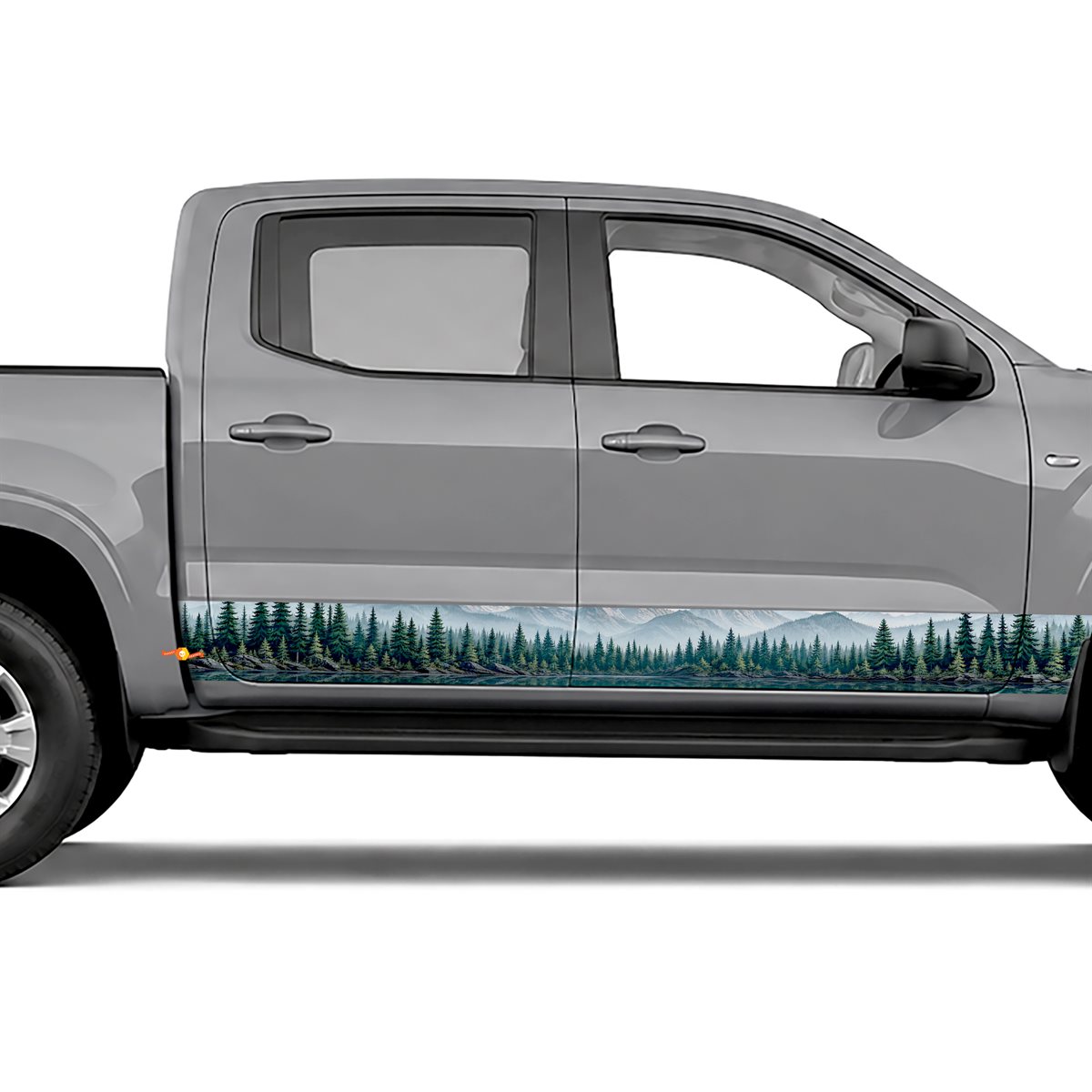 Forest Lake Landscape side stripes rocker panel decals, view 2 of 4