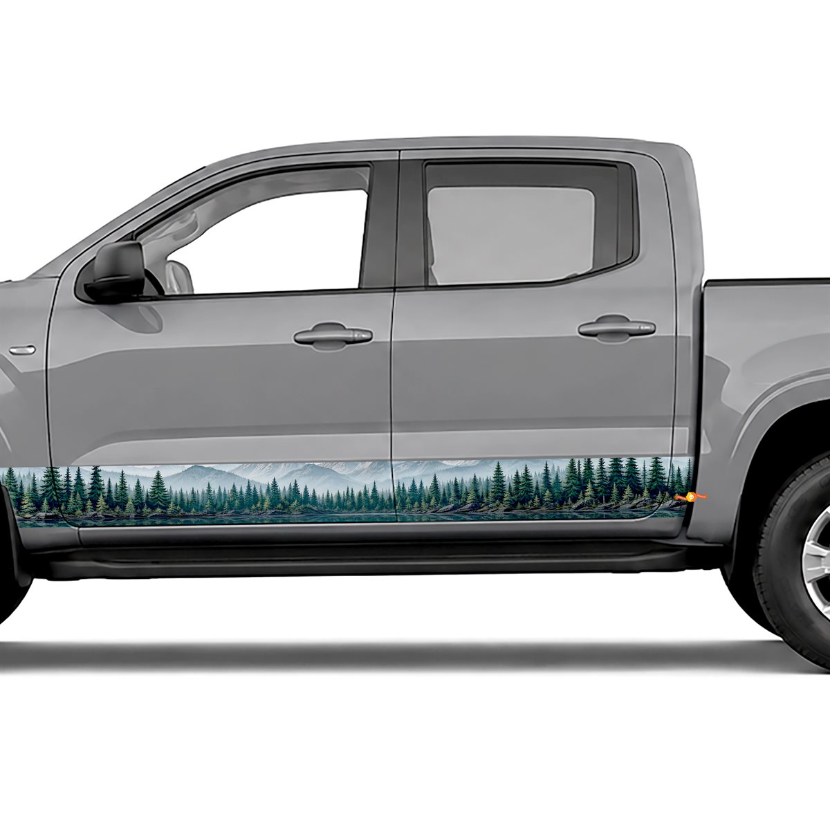 Forest Lake Landscape side stripes rocker panel decals, view 4 of 4