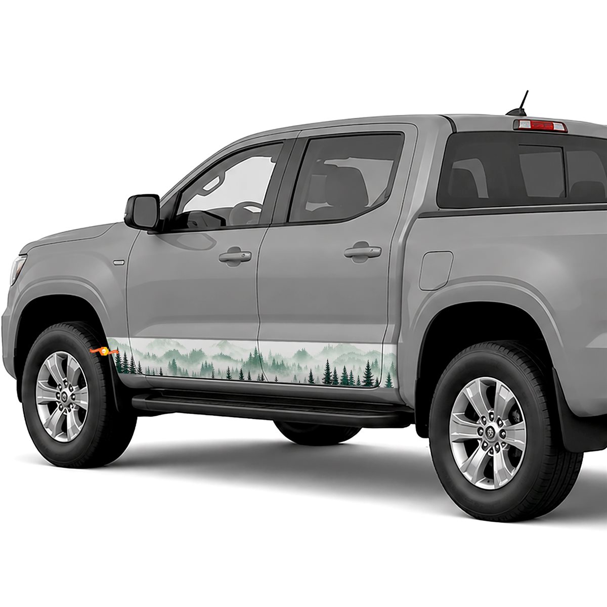 Pine Forest Fog side stripes rocker panel decals stickers for Trucks
