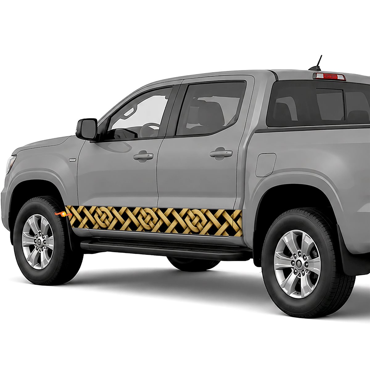 Celtic Knotwork Band side stripes rocker panel decals stickers for Trucks