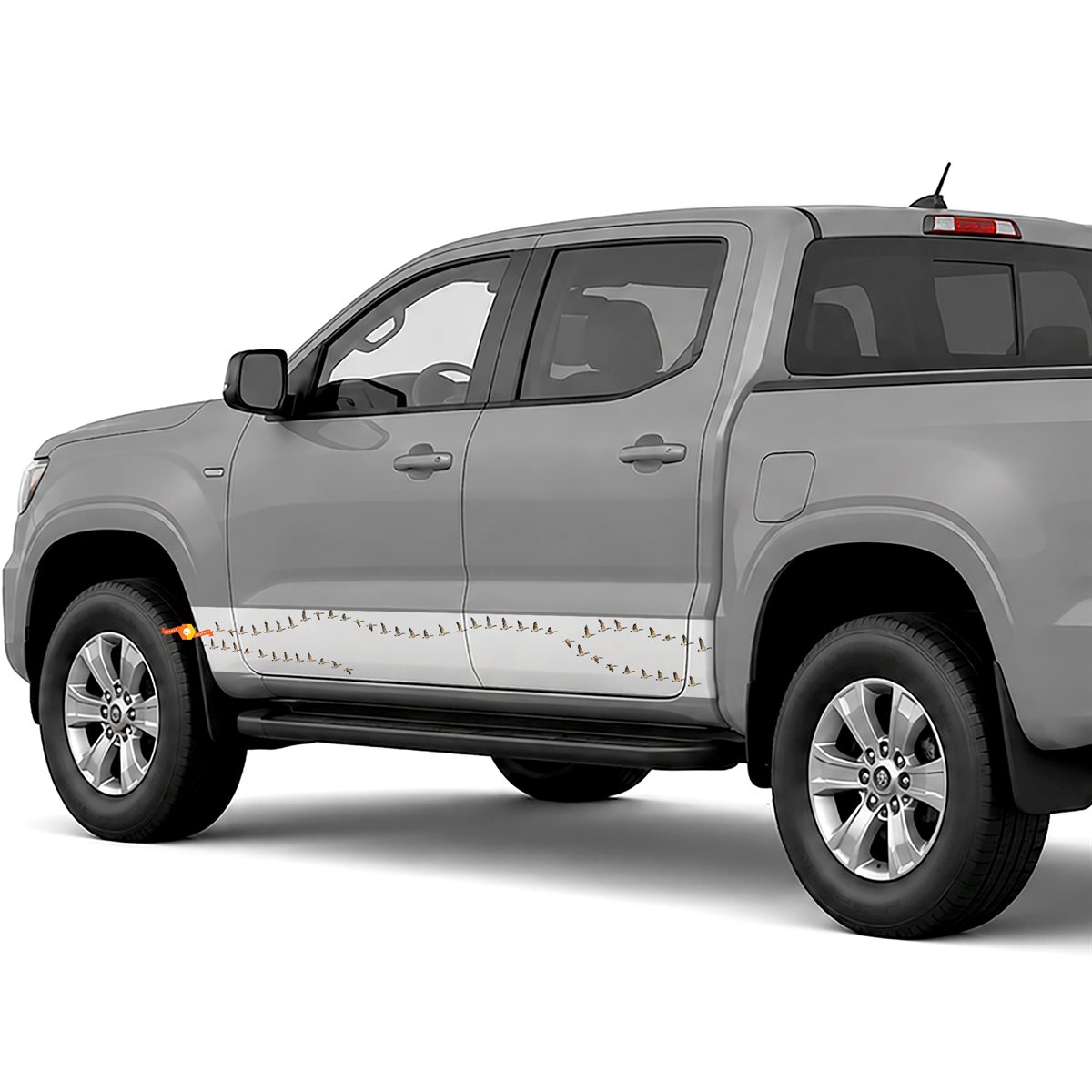 Geese Migration side stripes rocker panel decals stickers for Trucks