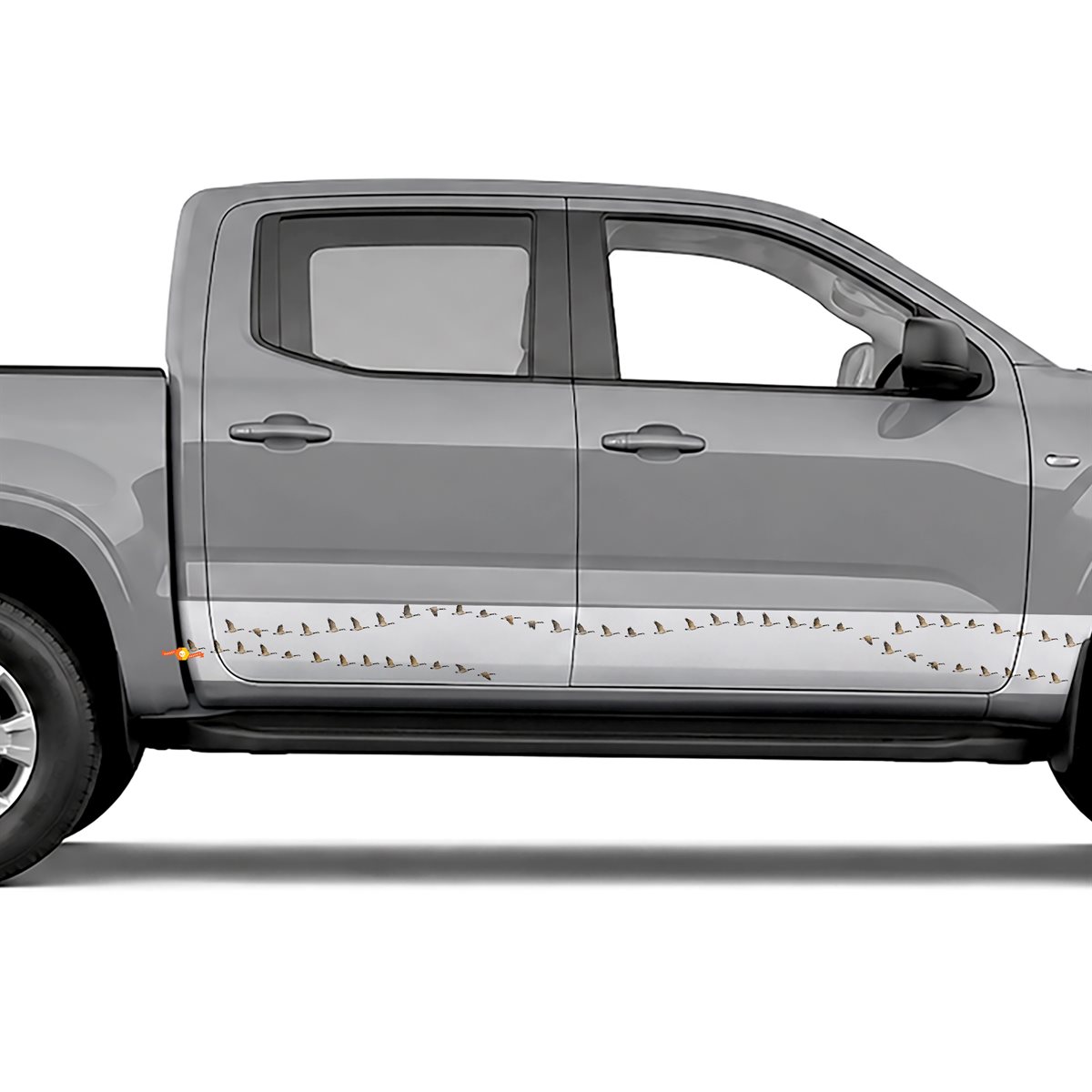 Geese Migration side stripes rocker panel decals stickers, view 4 of 4
