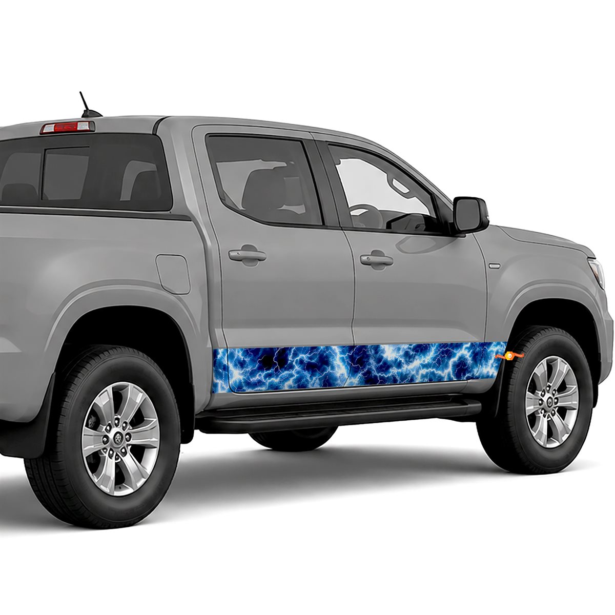 Lightning Storm Energy side stripes rocker panel decals, view 3 of 4