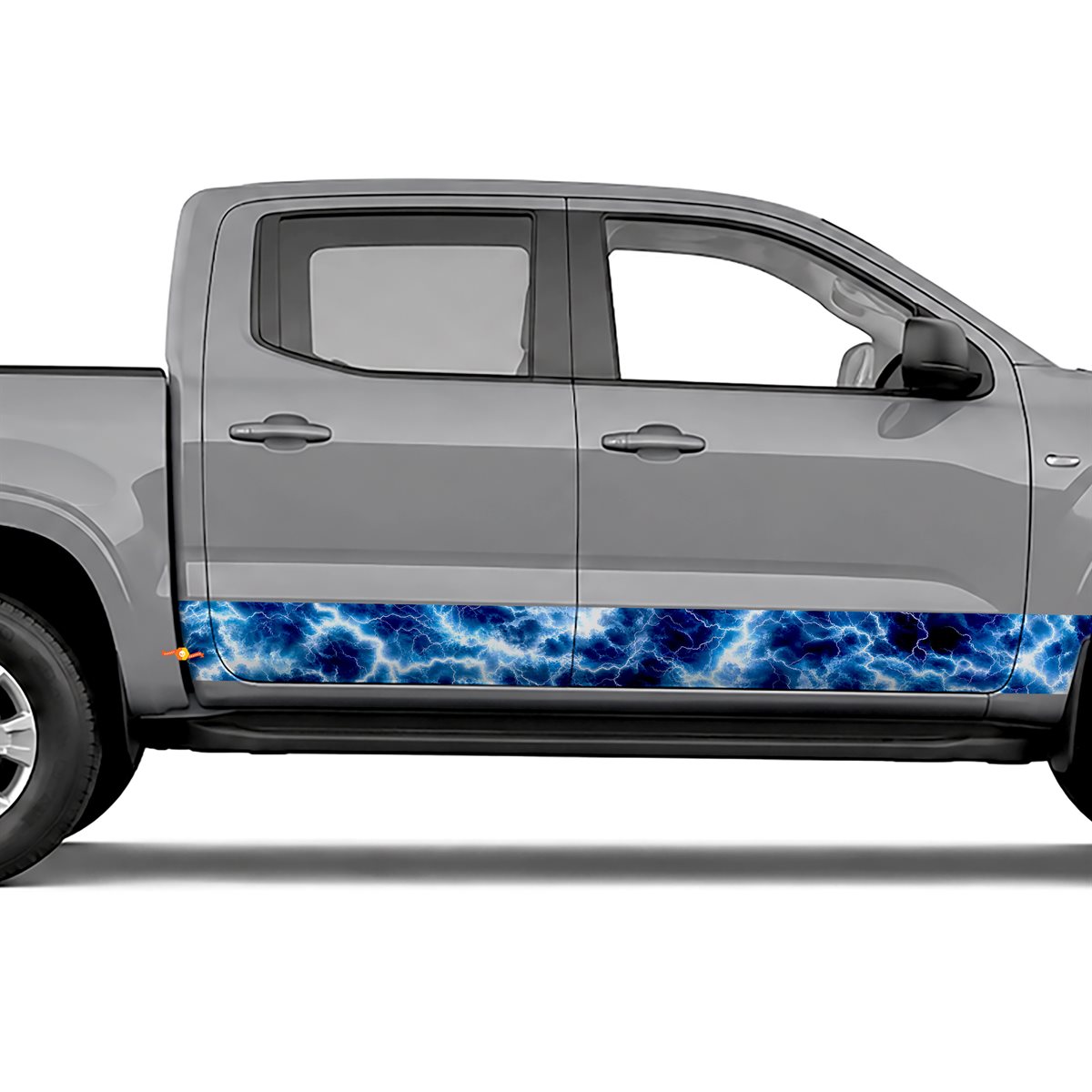 Lightning Storm Energy side stripes rocker panel decals, view 4 of 4
