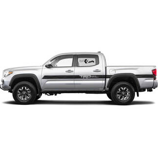 TRD Toyota Lines Pin Stripes for Truck Doors Panel Decals Stickers for Tacoma FJ Cruiser Tundra Hilux 4Runner