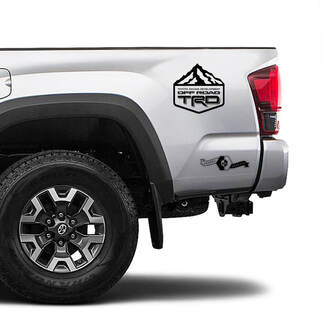 TRD Off Road TOYOTA Mountains Decals Stickers for Tacoma Tundra 4Runner Hilux side
