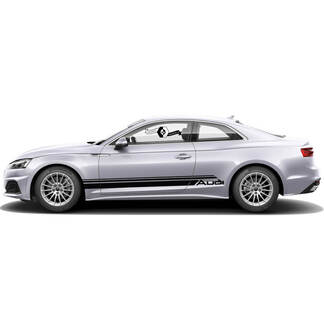 Side Stripes for Audi A5 or pick your model Audi Q or Audi A or Audi RS or Audi S