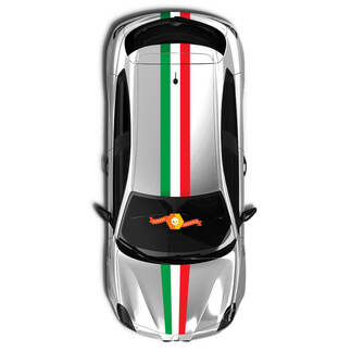 Stripes for ​Alfa Romeo Italian Flag Graphics and Decals 2