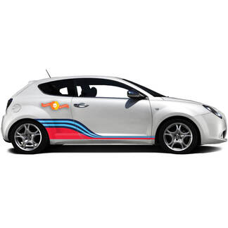 Stripes for ​Alfa Romeo Graphics and Decals Martini Style 3