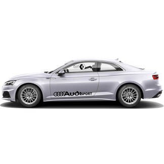 Side Stripes for Audi German A5 or pick your model Audi Q or Audi A or Audi RS or Audi S 2 options