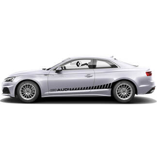 Side Stripes for Audi A5 or pick your model Audi Q or Audi A or Audi RS or Audi S 2 options 2