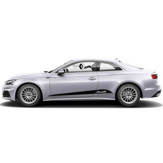 Side Stripes for Audi A5 or pick your model Audi Q or Audi A or Audi RS or Audi S 2 options 3