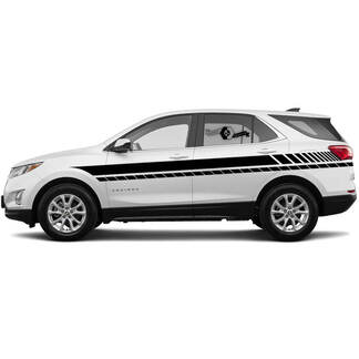 Side stripes for 2021 Chevrolet Equinox Graphics Vinyl Decals Stickers 7