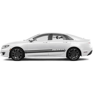Side stripes for Lincoln MKZ Graphics Vinyl Decals Stickers