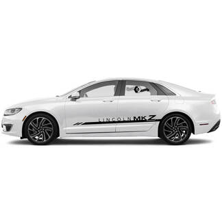 Side doors stripes for Lincoln MKZ Graphics Vinyl Decals Stickers