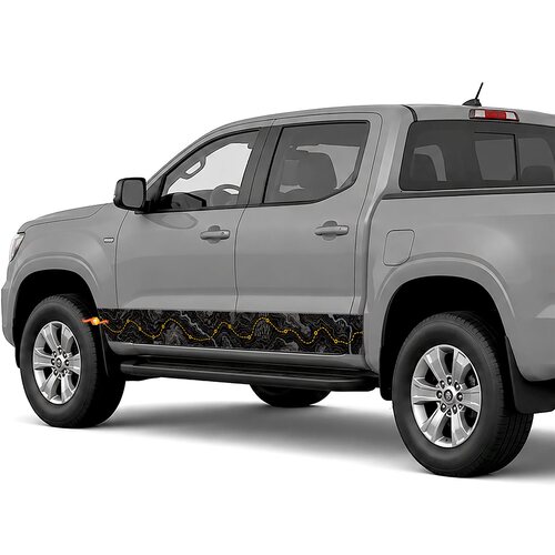 Expedition Route Map side stripes rocker panel decals stickers for Trucks